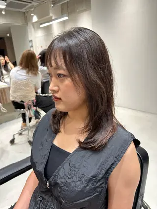 ミディアム 横浜/メンズ特化/ Farbe/田中颯斗のヘアスタイル