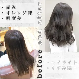 ロング 【レイヤーカット】 【髪質改善】山中優のヘアスタイル