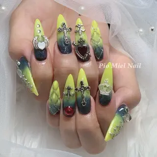 ネイル HANA 長さだしのネイルデザイン