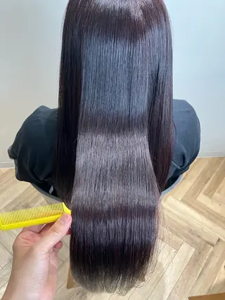 ロング カラー パーマ GOTODAY シェアサロン梅田NU茶屋町店所属・髪質改善/艶カラー 縮毛矯正/みほのヘアスタイル