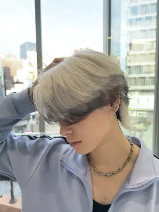 メンズ ‪❥ブリーチ💗 MIKUのヘアスタイル
