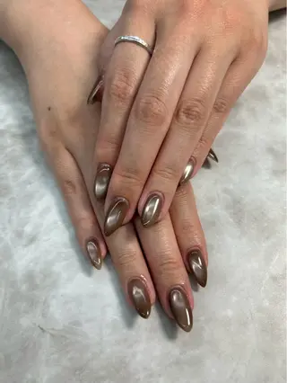 ネイル 韓国/ヌーディー系 ネイル自由が丘のネイルデザイン