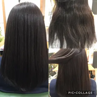 ミディアム カラー GiseL天神カラー 髪質改善/ブリーチのヘアスタイル