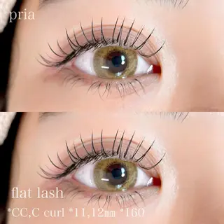 マツエク・マツパ pria【プリア】 yukiのマツエク・マツパデザイン