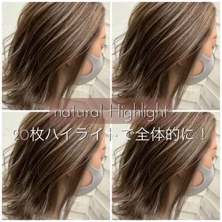 セミロング カラー ヘアアレンジ 指名支持率NO.1 スタイリストのヘアスタイル