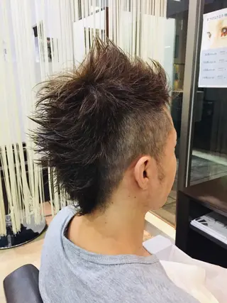 ショート カラー メンズ 阿久津 泰幸のヘアスタイル