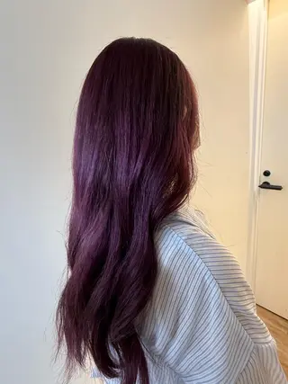 セミロング カラー ハイトーン/デザイン 🪐·˚⌖MIHOのヘアスタイル