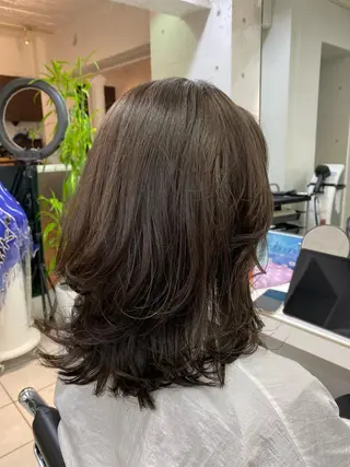 ミディアム メンズ特化 刈り上げない/金井のヘアスタイル