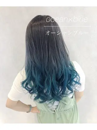 ロング カラー 💎透明感カラー💎 bAteAu あまねのヘアスタイル