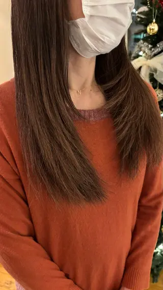 セミロング Milial所属・松下 穂乃香のヘアスタイル