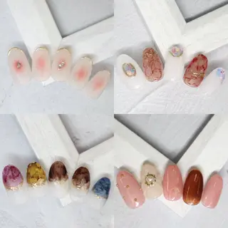 ネイル L‘ねいる 江坂店 エルネイルエサカテンのネイルデザイン