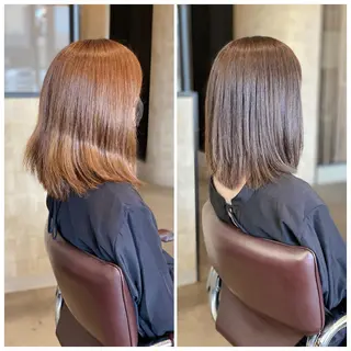 ミディアム カラー Hair Life LIB所属・宮城 将大のヘアスタイル