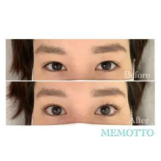 マツエク・マツパ MEMOTTO CHIHIROのマツエク・マツパデザイン