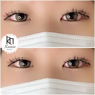 マツエク・マツパ Kamie-uni wakoのマツエク・マツパデザイン