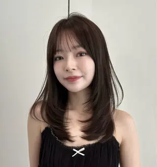 ロング Belle 新宿所属・清野　花音/ 艶カラー⟡.·のヘアスタイル