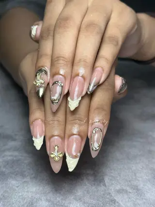 ネイル if Hair＆Nail Salon所属・IKA /海外ネイル /個性派/ワンホンのネイルデザイン