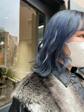 カラー ROCCOeast Rukaのヘアスタイル
