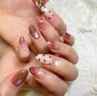 ネイル revia所属・ERI Nailistのネイルデザイン