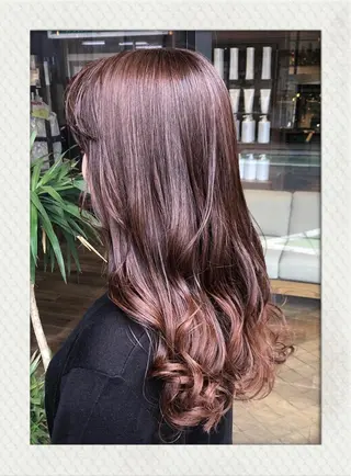 ロング カラー きむら かずきのヘアスタイル