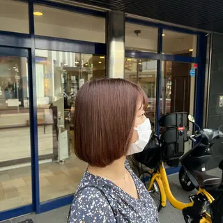 ミディアム 大人透明感艶カラー 寺田稜のヘアスタイル