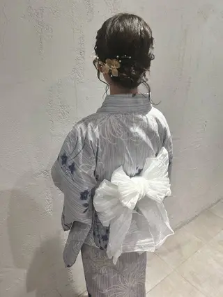 ヘアアレンジ ♛︎ きっか ♛︎ ヘアアレンジ🩵のヘアスタイル