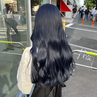 カラー ブリーチなし ミルクティー齋藤晴のヘアスタイル