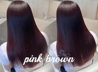 カラー 🎀艶モテ/髪質改善 🎀♡𝒀𝑼𝑨♡のヘアスタイル