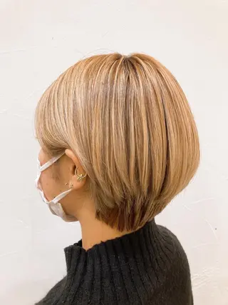 ショート MiRI💜地毛級 エクステ✖似合わせ技のヘアスタイル