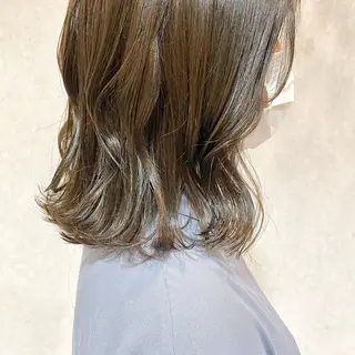ミディアム カラー ヘアアレンジ ume所属・ひなの .のその他イメージ