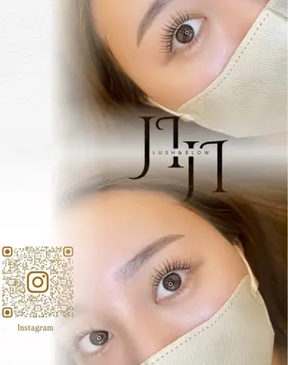 マツエク・マツパ lush&blow 　JIJI所属・lush &blow JIJIのマツエク・マツパデザイン