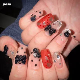 ネイル posa nail モエミのネイルデザイン