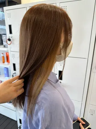 ロング カラー GRANDEUR 堀内のヘアスタイル