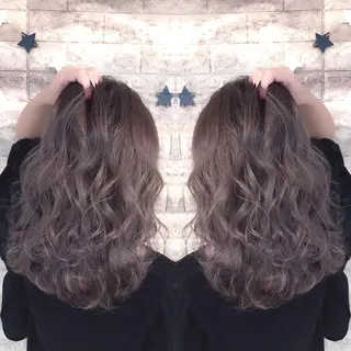セミロング カラー supbytomee所属・カラー特化型サロン #SUP.のヘアスタイル