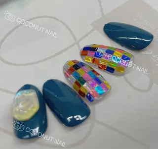 ネイル 神田 ココナッツのネイルデザイン