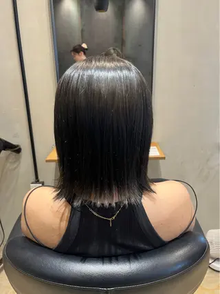 ショート カラー ヘアアレンジ みわ/博多 ブリーチ/メンズヘアのヘアスタイル