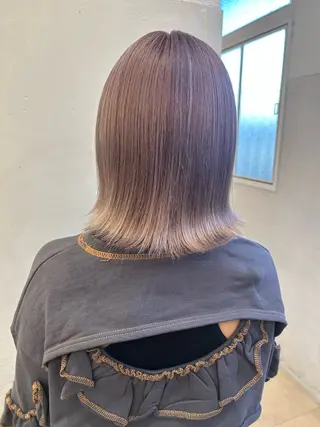 ミディアム ゆうき あすかのヘアスタイル