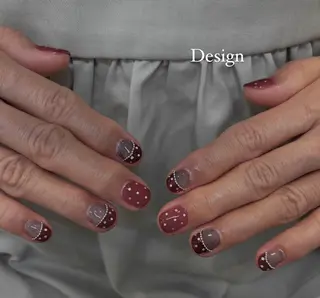 ネイル ICONIQ春日店所属・渕上 花純のネイルデザイン