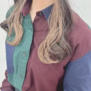 ロング カラー 韓国スタイル🇰🇷 トレンドレイヤー🪡のヘアスタイル