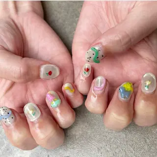 ネイル casita（カシータ）所属・thrush nailsのネイルデザイン