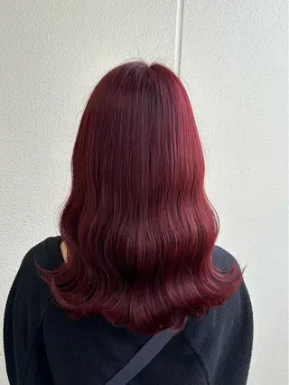 ミディアム カラー 《暖色/韓国hair 》🇰🇷桑原ユキネのヘアスタイル