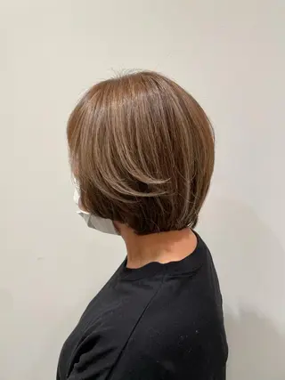 ショート uka 東京ミッドタウン 六本木所属・🥀似合わせ🥀 柔らかカラー・タイトのヘアスタイル