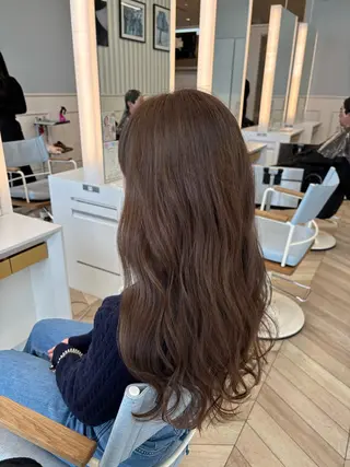 ロング カラー 低ダメージ特化🌱 佐野優斗のヘアスタイル