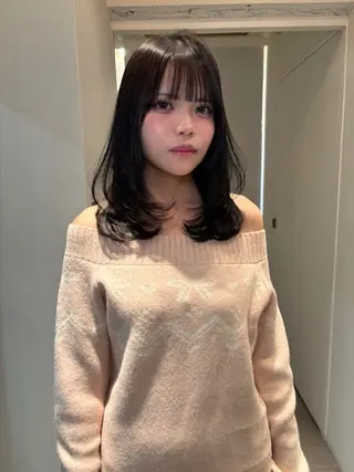 ミディアム カラー riria/ボブ /ブラウンカラー🎀のヘアスタイル