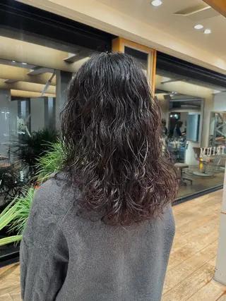 セミロング パーマ マリナ /ゆる巻パーマ♡のヘアスタイル