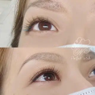 カラー マツエク・マツパ パーフェクトウィンク ちぢいわみのりのマツエク・マツパデザイン