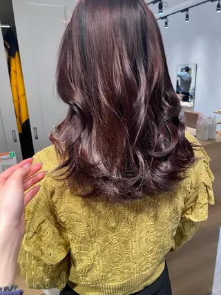 セミロング カラー オスズ 🎀´-のヘアスタイル