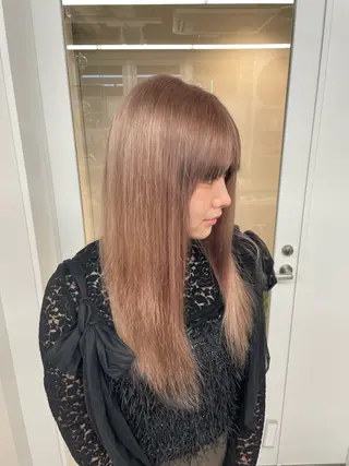 ロング カラー miwa/ボブパーマ /モードボブのヘアスタイル
