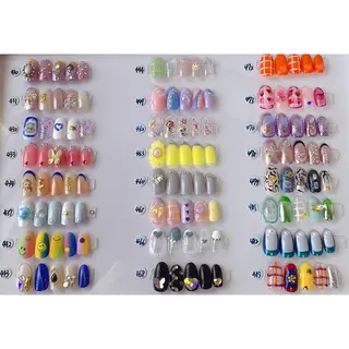 ミディアム ネイル 👑enen style👑のネイルデザイン