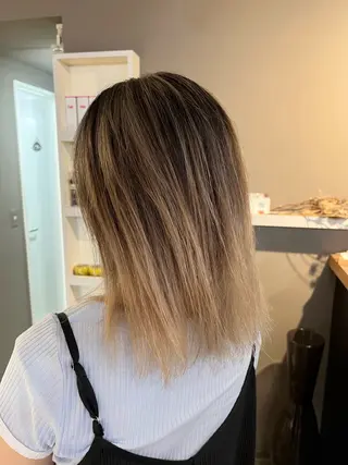 ロング カラー daiki 原宿のヘアスタイル