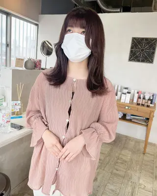 カラー テトネ タカシのヘアスタイル